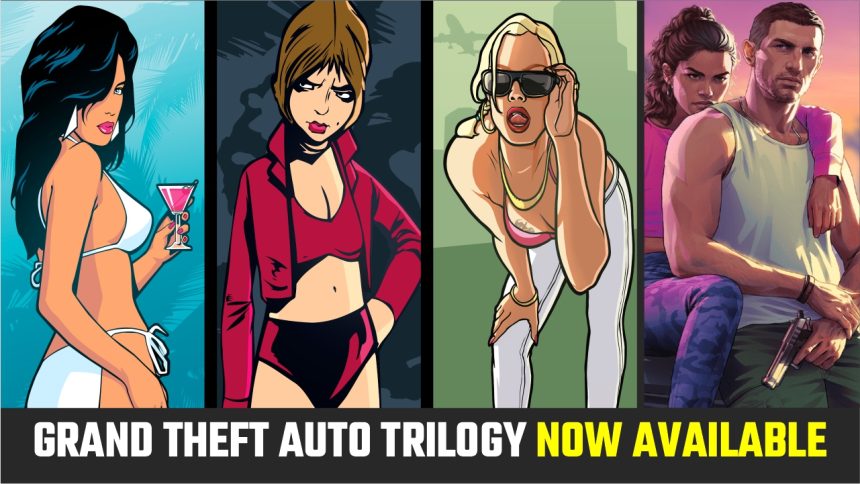 GRAND THEFT AUTO TRILOGY NOW AVAILABLE