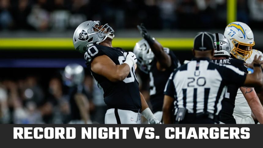 RECORD NIGHT VS. CHARGERS